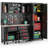 WFX Utility™ 6pcs Garage Cabinets And Storage System Set With Pegboard & Rubber Wood Worktop