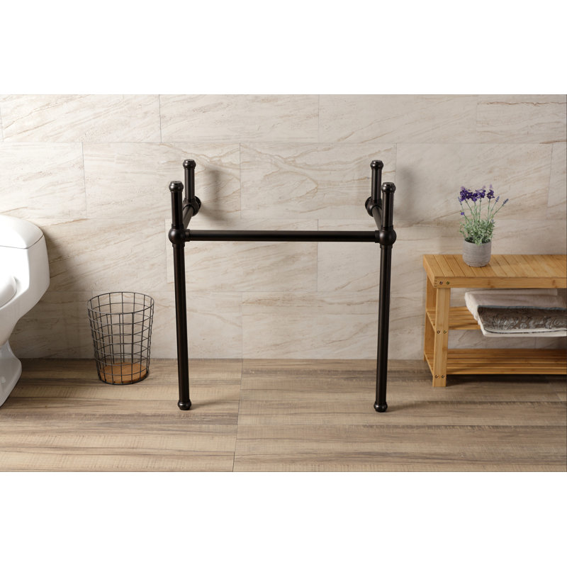 Kingston Brass Fauceture Brass Console Sink Legs, Oil Rubbed Bronze