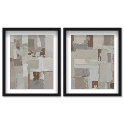In Place Set Framed Graphic Art
