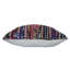 Coussin décoratif rayé multicolore fait à la main Kennamer-132116541