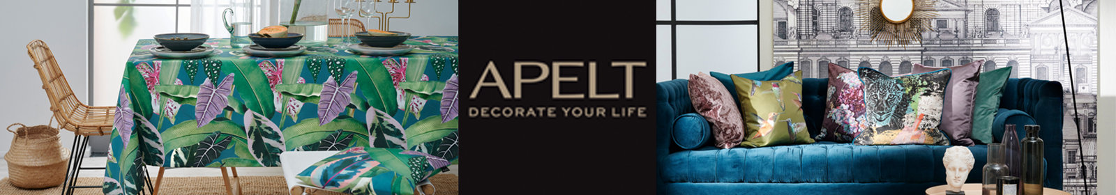 Apelt ist Lifestyle! Der Trendsetter hat die Ideen wenn’s um Wohnen mit Textil geht!