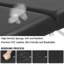 Table de massage portable avec pieds en alliage d'aluminium