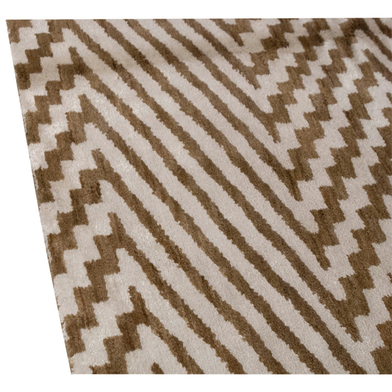 Tapis rectangulaire noué à la main