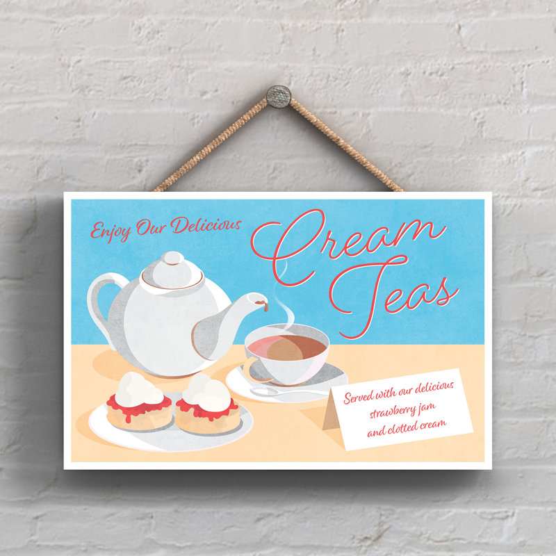 Food & Beverage Wall Decor, 12cm H x 18.5cm W x 0.9cm D