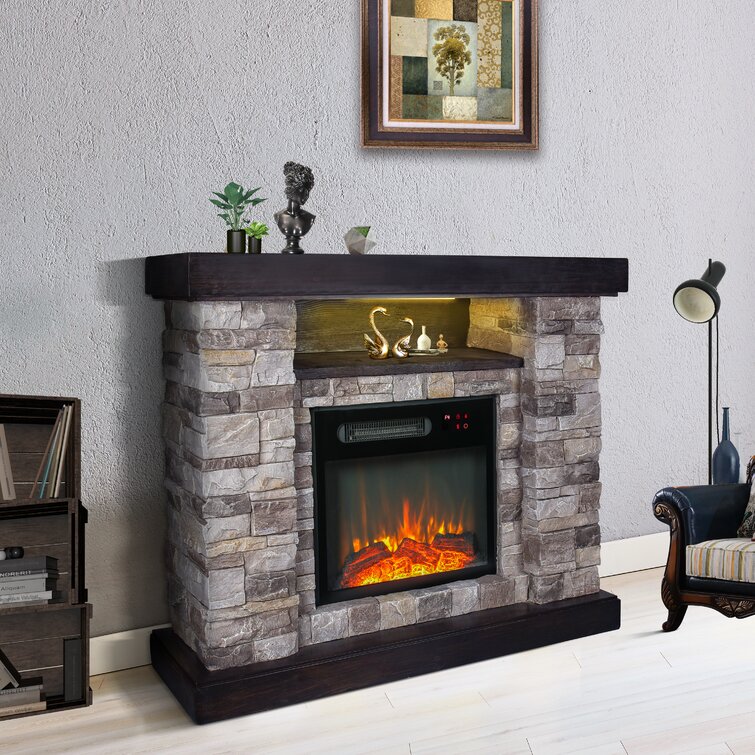 Oullins Electric Fireplace