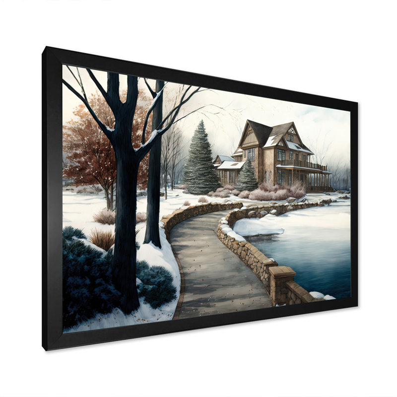- Art mural toile / campagne