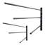 73.7cm W Steel Wall Mounted Shelving Unit