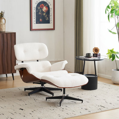 Mid Century Recliners With Ottoman