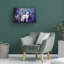 «Wolf Howl» par Anthony Christou - impression sur toile tendue-2028407310