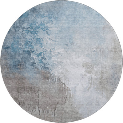 Premium Machine Washable Stallings AMF1842 Abstract Rug