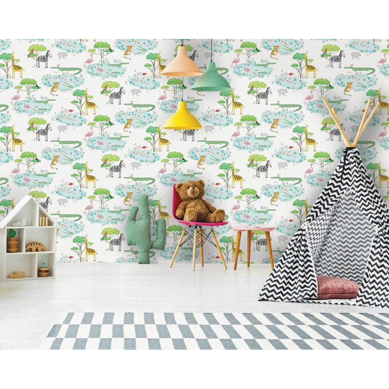Galan 10.05m x 53cm Matte Wallpaper Roll, White
