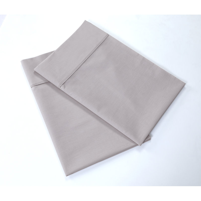 Egyptian Cotton Satin - Set of 6, Standard, Gray