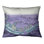 Coussin lombaire katsushika hokusai, bateau entre les lilys