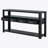 Modern Console Table Sofa Table for Living Room with 4 Drawers and 2 Shelves-400488565