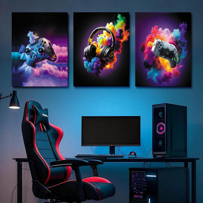 3 Piece Wrapped Canvas Print