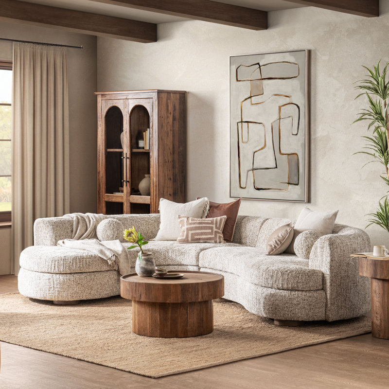 Canapé modulaire rembourré Concord