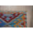 Caseville Mint Flatweave Multicolored Contemporary Geometric Hand-Knotted Wool 5' x 8' Area Rug