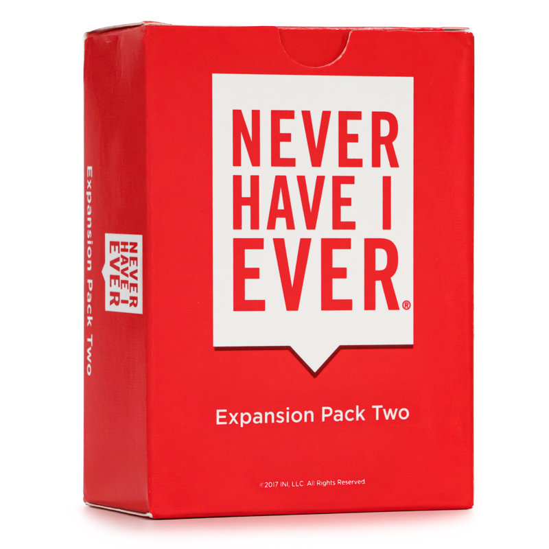 Never Have I Ever Party Card Game: Expansion Pack Two, Ages 17+