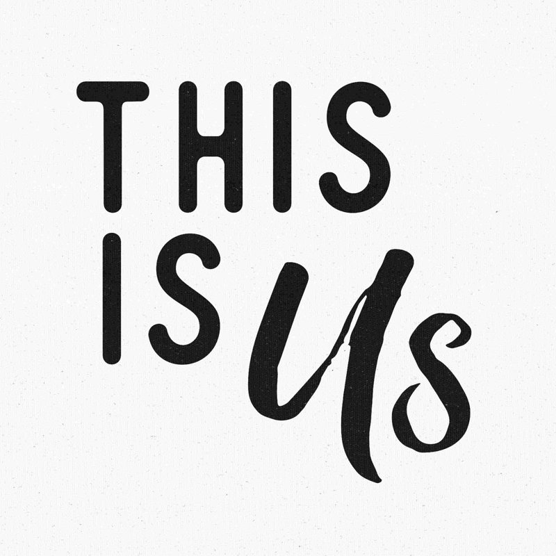 " This Is Us 2 ", 12" W x 12" H x 1.25" D