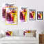 Modern Energetic Color Dance VI - Art sur toile moderne et contemporain-1348004896-1348004911