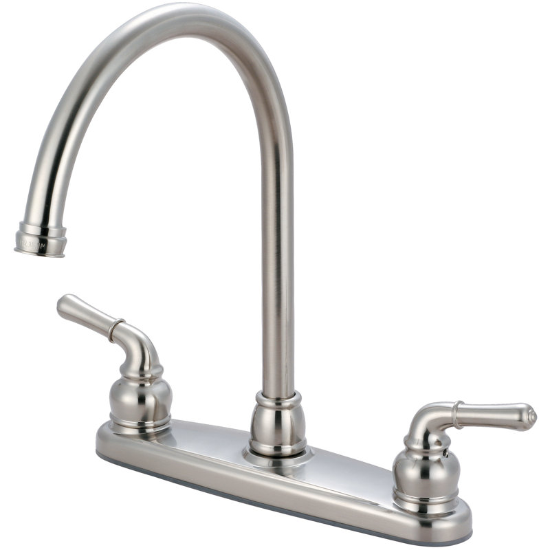 Olympia Faucets Kitchen Faucet, Brushed Nickel