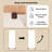 Folding Dining Table with Drawers and Cabinets-866305593