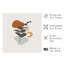 «Botanical Minimalist Botanical I Bohemian», reproduction d'art non encadrée-383522075