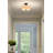 Randlett Fabric Semi Flush Mount