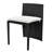Rectangular 2 - Person 23.6" Long Bistro Set-1666605642