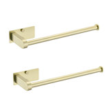 2-Piece Under Cabinet Wall-Mount Paper Towel Holder
