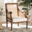 Walsh 26.4'' Rattan and Bayur Wood Wide Armchair-1050729481