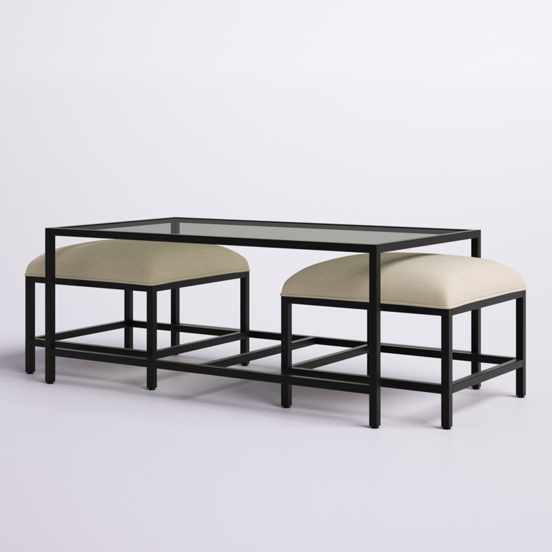 Vivanco Glass Top Coffee Table