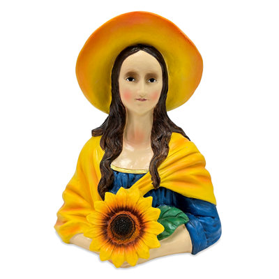 Figurine de sculpture Mona Lisa The Sunflower