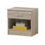 Willette 45cm W Particle Board / Chipboard Bedside Table-41818273