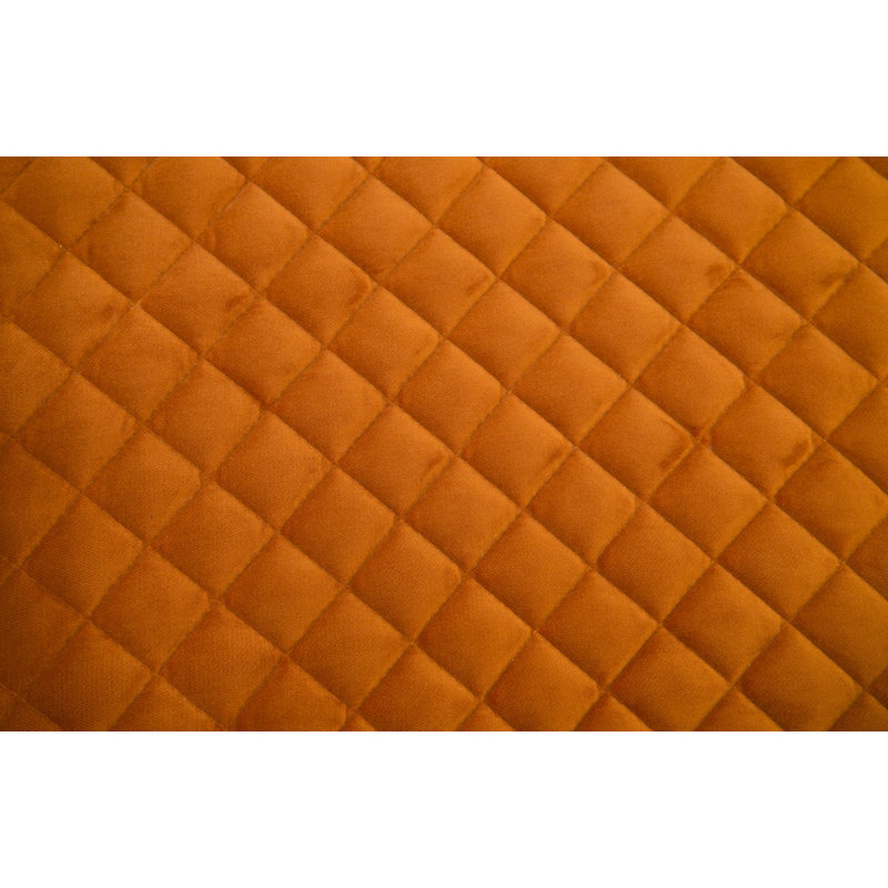 Allure Upholstered Arm Chair in Orange