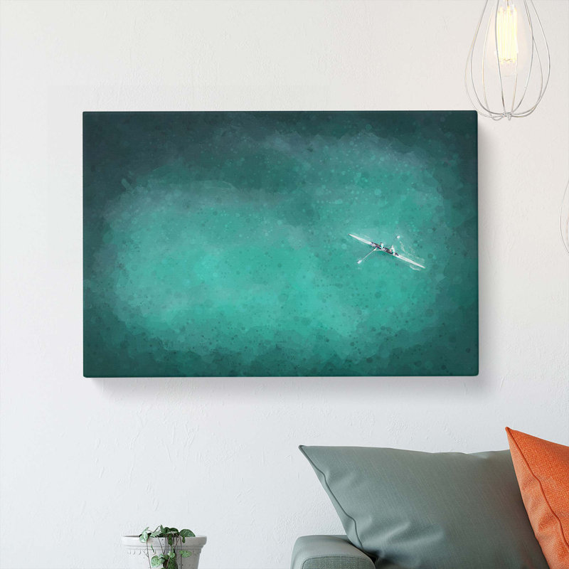 Sweep Rowing In Portugal - Wrapped Canvas, 35cm H x 50cm W x 3cm D