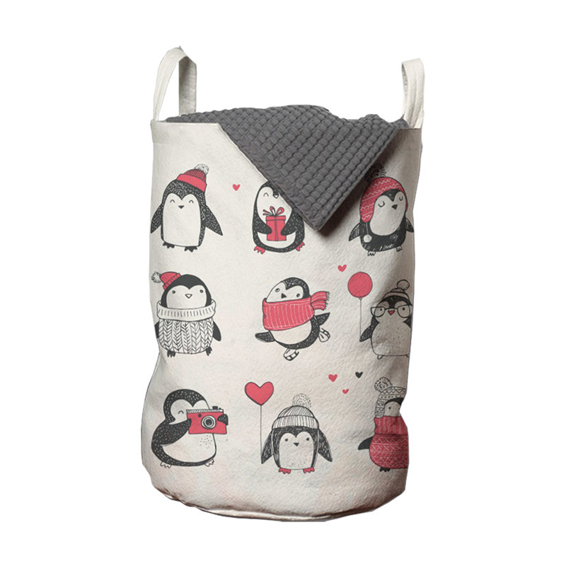 Fabric Laundry Bag with Handles