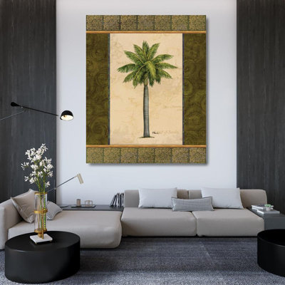 Bayou Breeze Brent, Paul Gallery Wrapped Canvas Art Titled: East Indies Palm II