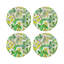 Plumeria Natural Pebble 16" Vinyl Placemat-118589482