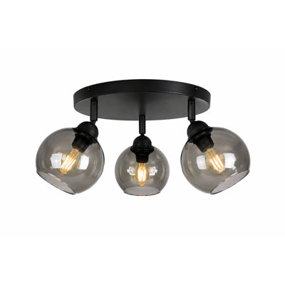 Solen Glass Ceiling Spotlight