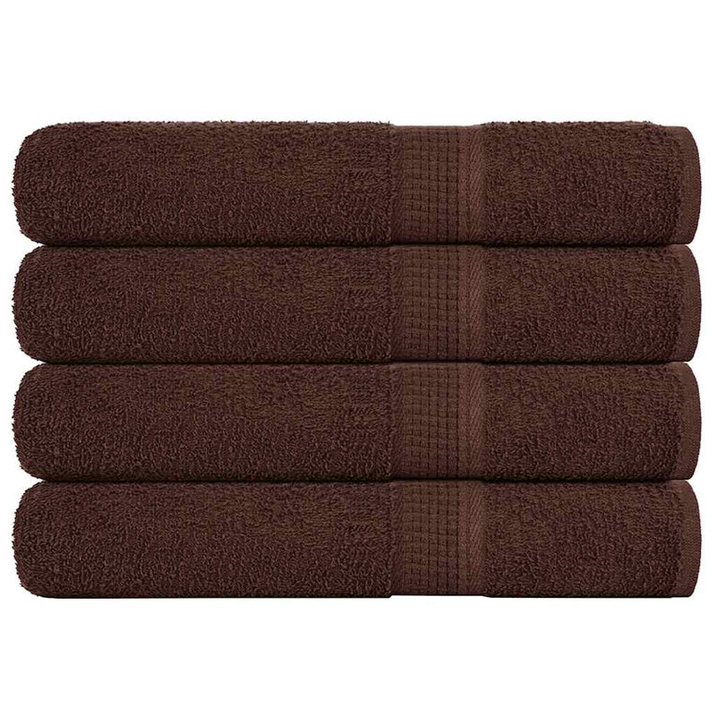 Reshod 100% Cotton Beach Towel, Brown