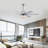 52'' Modern Ceiling Fans With Remote