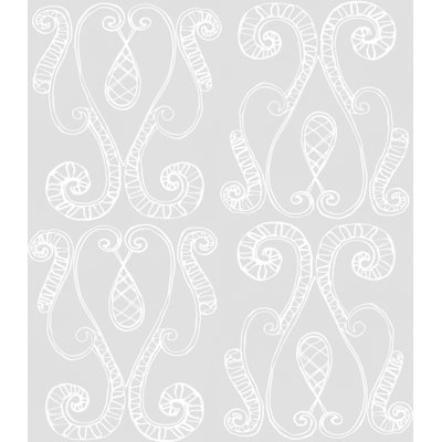 Susan Hable Damask Wallpaper by Susan Hable