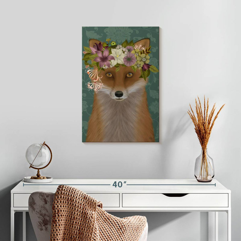 Bohémien renard ronce, H 24 po x l 16 po