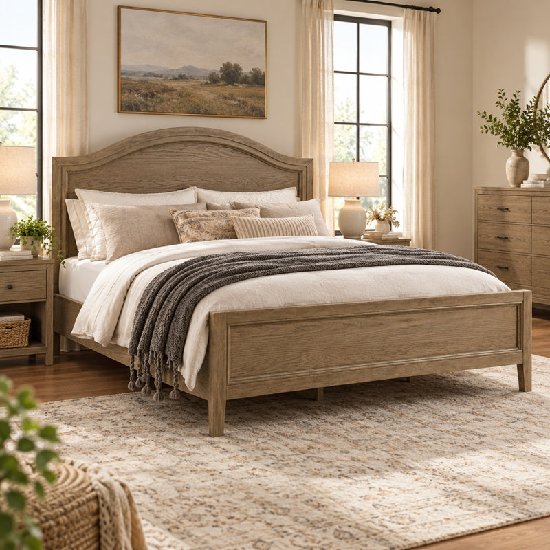 Grand lit Bartlett, Grand, Brun