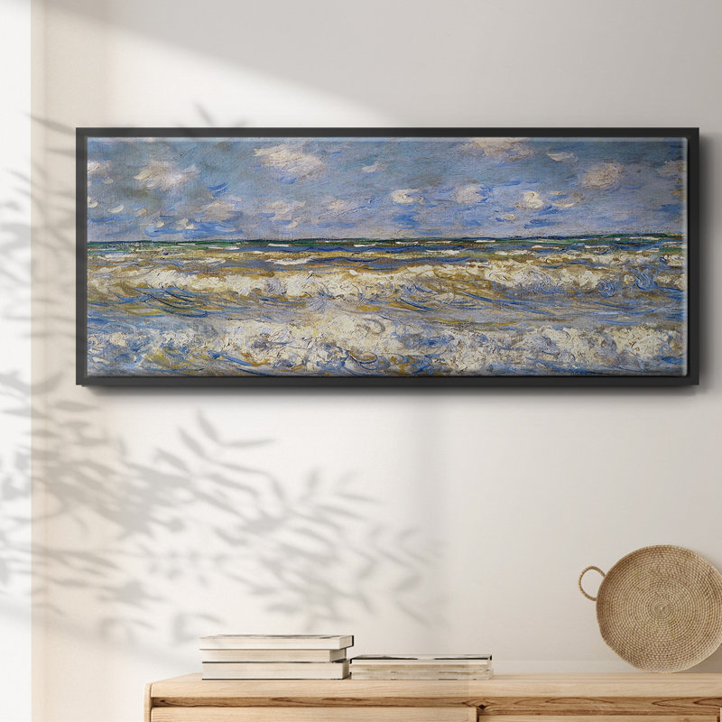 Rough Sea, 1881 - Toile encadrée, H 20 po x l 50 po