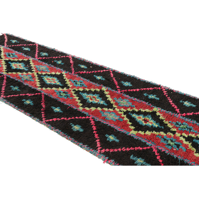 One-of-a-Kind 3'3”x10'8” Hand Knotted Area Rug
