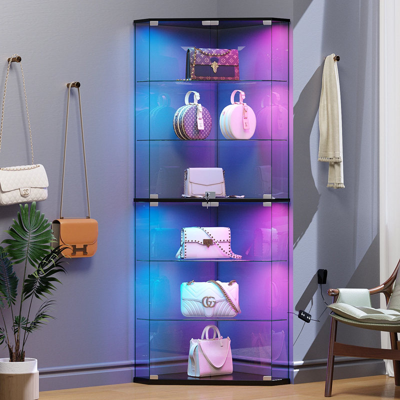 Display Cabinet, Black