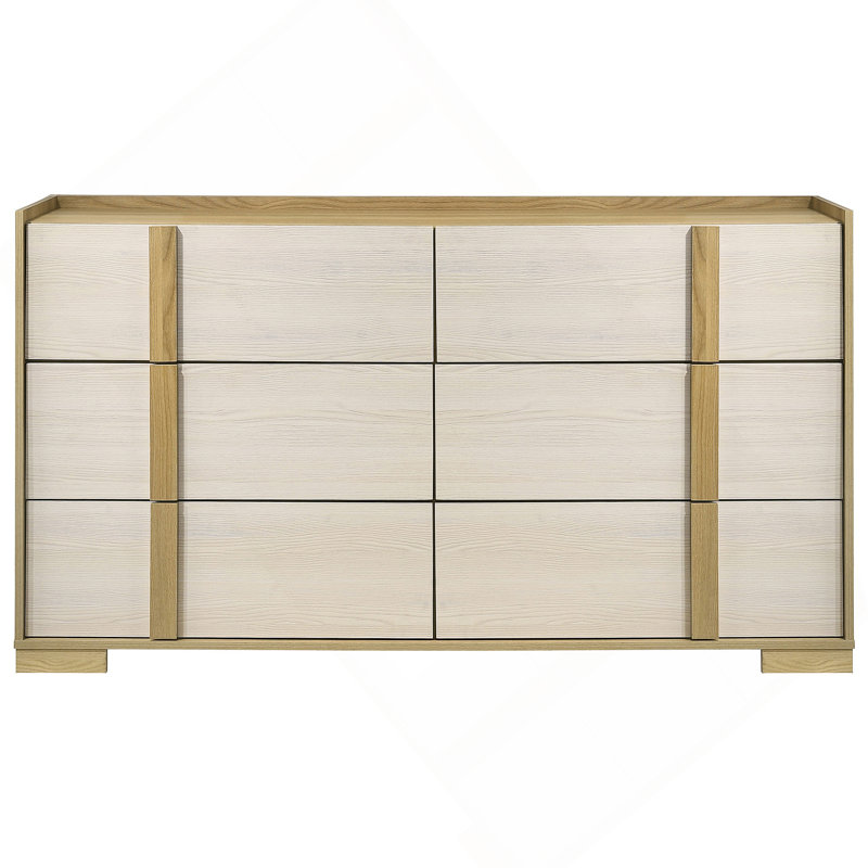 Commode 6 tiroirs Natural