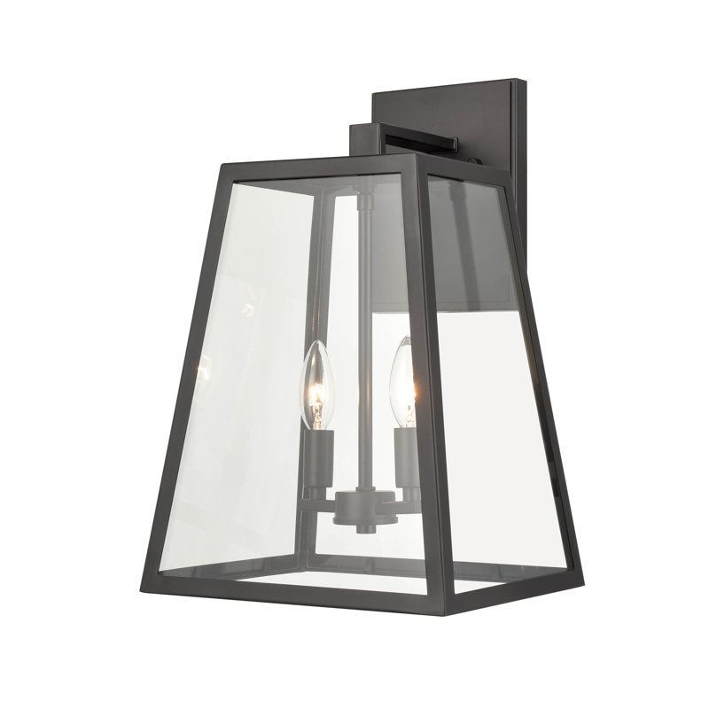 Steel Wall Light, Black